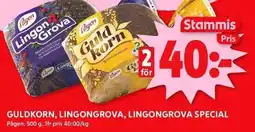 ICA Kvantum PAGEN Guldkorn, lingongrova, lingongrova special erbjuda