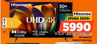 Power 65 Smart TV erbjuda