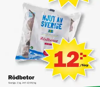 Pekås Rödbetor erbjuda