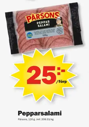 Pekås Pepparsalami erbjuda