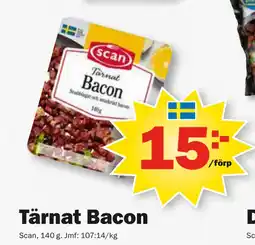 Pekås Tärnat Bacon erbjuda