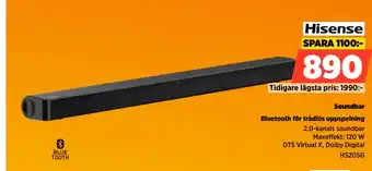 Power Soundbar erbjuda