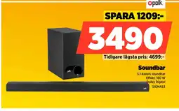 Power Soundbar erbjuda