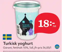 Hemköp Turkisk yoghurt erbjuda