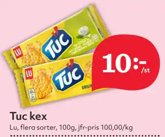 Hemköp Tuc kex erbjuda