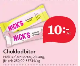 Hemköp Chokladbitar erbjuda