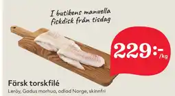 Hemköp Färsk torskfilé erbjuda