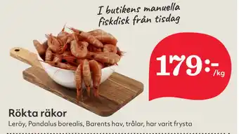 Hemköp Rökta räkor erbjuda