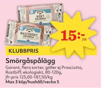 Hemköp Smörgåspålägg erbjuda