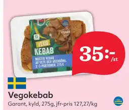 Hemköp Vegokebab erbjuda