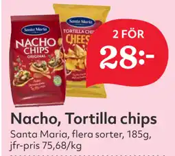 Hemköp Nacho, Tortilla chips erbjuda