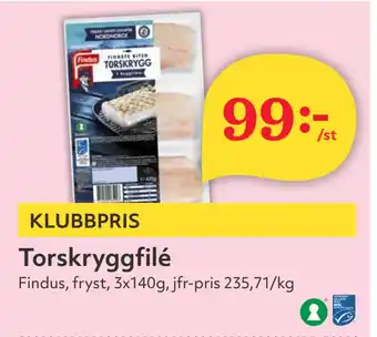 Hemköp Torskryggfilé erbjuda