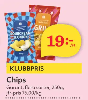 Hemköp Chips erbjuda