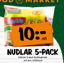 Bazaar Food market NUDLAR 5-PACK erbjuda