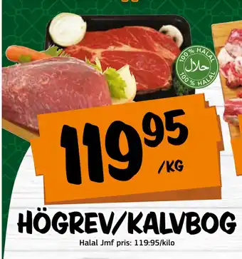 Bazaar Food market HÖGREV/KALVBOG erbjuda