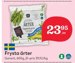 Hemköp Frysta ärter erbjuda