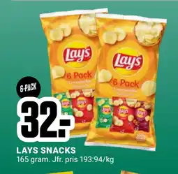 ÖoB LAYS SNACKS erbjuda