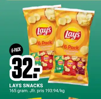 ÖoB LAYS SNACKS erbjuda