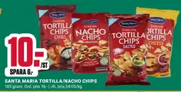 ÖoB SANTA MARIA TORTILLA/NACHO CHIPS erbjuda