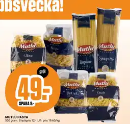 ÖoB MUTLU PASTA erbjuda