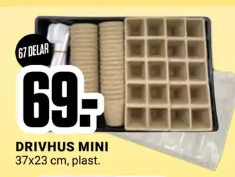 ÖoB DRIVHUS MINI erbjuda