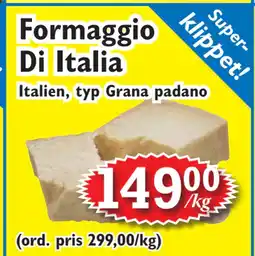 T-jarlen Formaggio Di Italia erbjuda