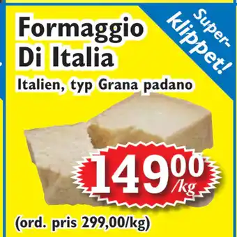 T-jarlen Formaggio Di Italia erbjuda