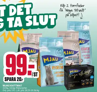 ÖoB MJAU KATTMAT erbjuda