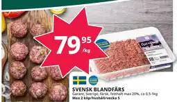 Tempo SVENSK BLANDFÄRS erbjuda