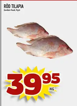 Prisma Mat RÖD TILAPIA erbjuda