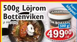 T-jarlen 500g Löjrom Bottenviken erbjuda