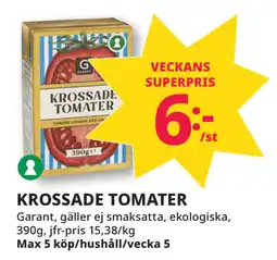 Tempo KROSSADE TOMATER erbjuda