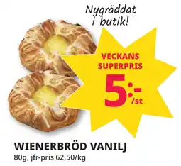 Tempo WIENERBRÖD VANILJ erbjuda