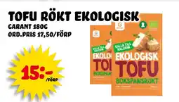 Nelins Tofu rökt ekologisk erbjuda