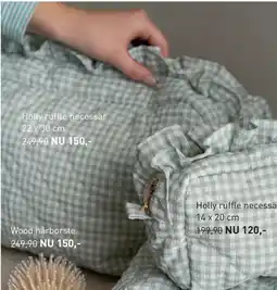 Hemtex Holly ruffle necessär erbjuda