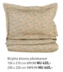 Hemtex Birgitta bloomy påslakanset erbjuda