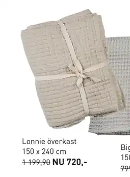 Hemtex Lonnie överkast erbjuda