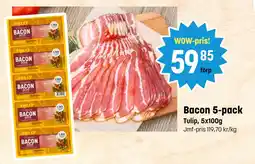 Eurocash Bacon 5-pack erbjuda