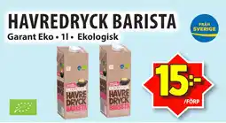 Matvärlden Tensta HAVREDRYCK BARISTA erbjuda