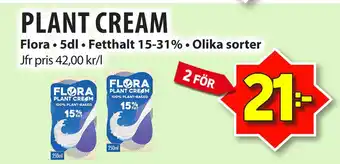 Matvärlden Tensta PLANT CREAM erbjuda