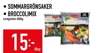 Matdax SOMMARGRÖNSAKER • BROCCOLIMIX erbjuda