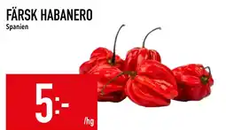 Matdax FÄRSK HABANERO erbjuda