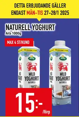 Matdax NATURELL YOGHURT erbjuda
