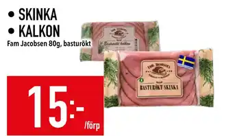 Matdax SKINKA • KALKON erbjuda