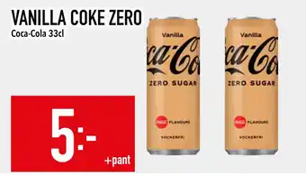 Matdax VANILLA COKE ZERO erbjuda