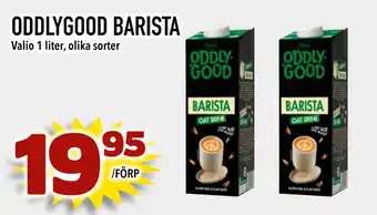 Matdax ODDLYGOOD BARISTA erbjuda