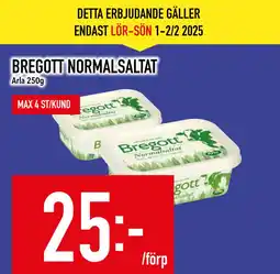 Matdax BREGOTT NORMALSALTAT erbjuda