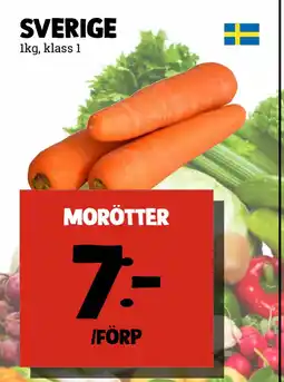 MatArket morötter erbjuda