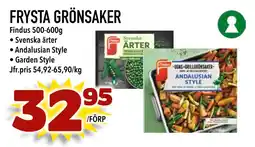 MatArket FRYSTA GRÖNSAKER erbjuda