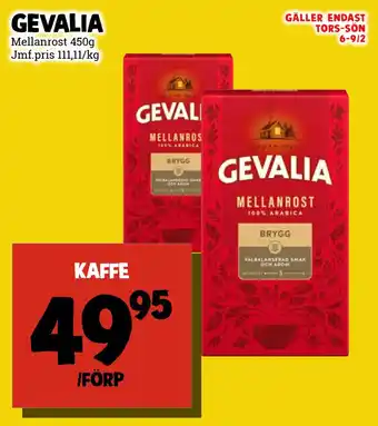 MatArket kaffe erbjuda